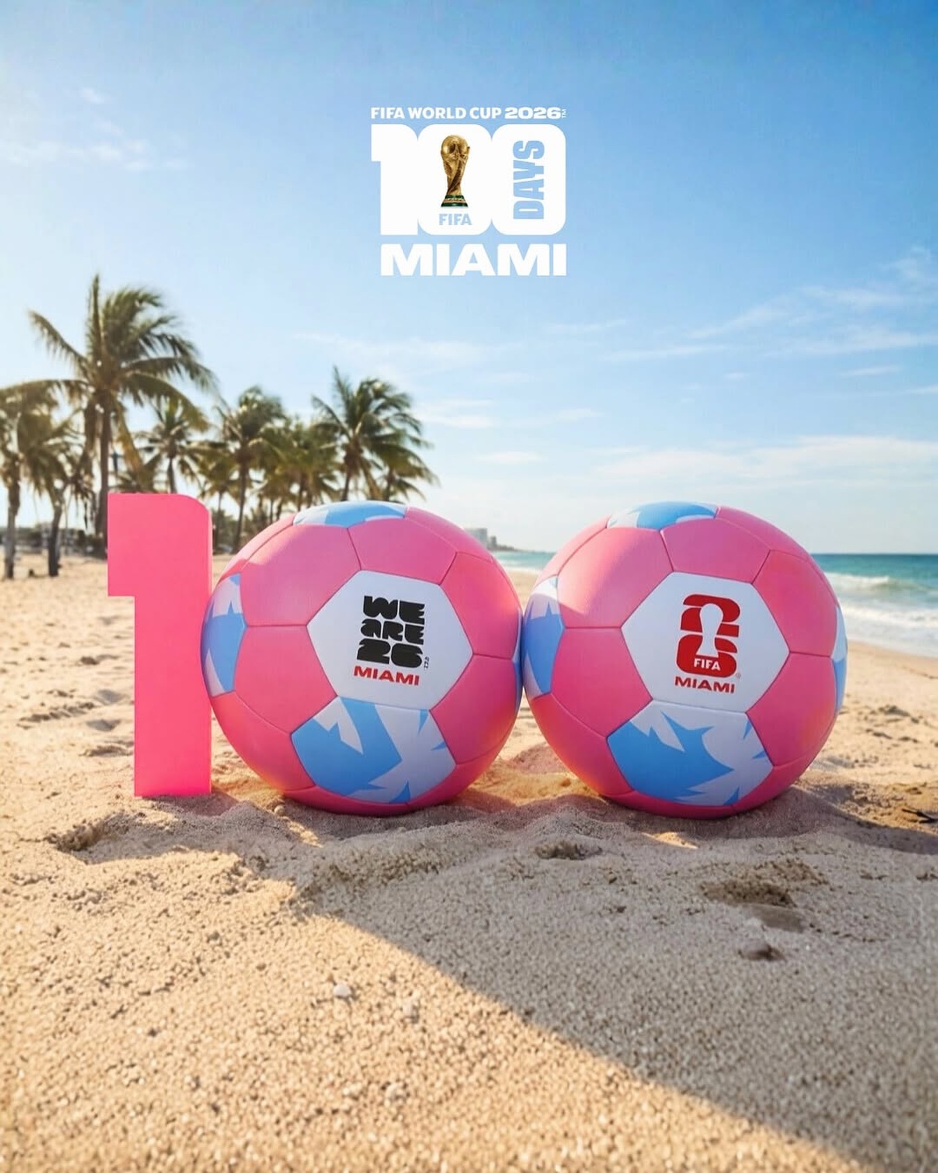 FIFA World Cup 2026 Miami · 100 days