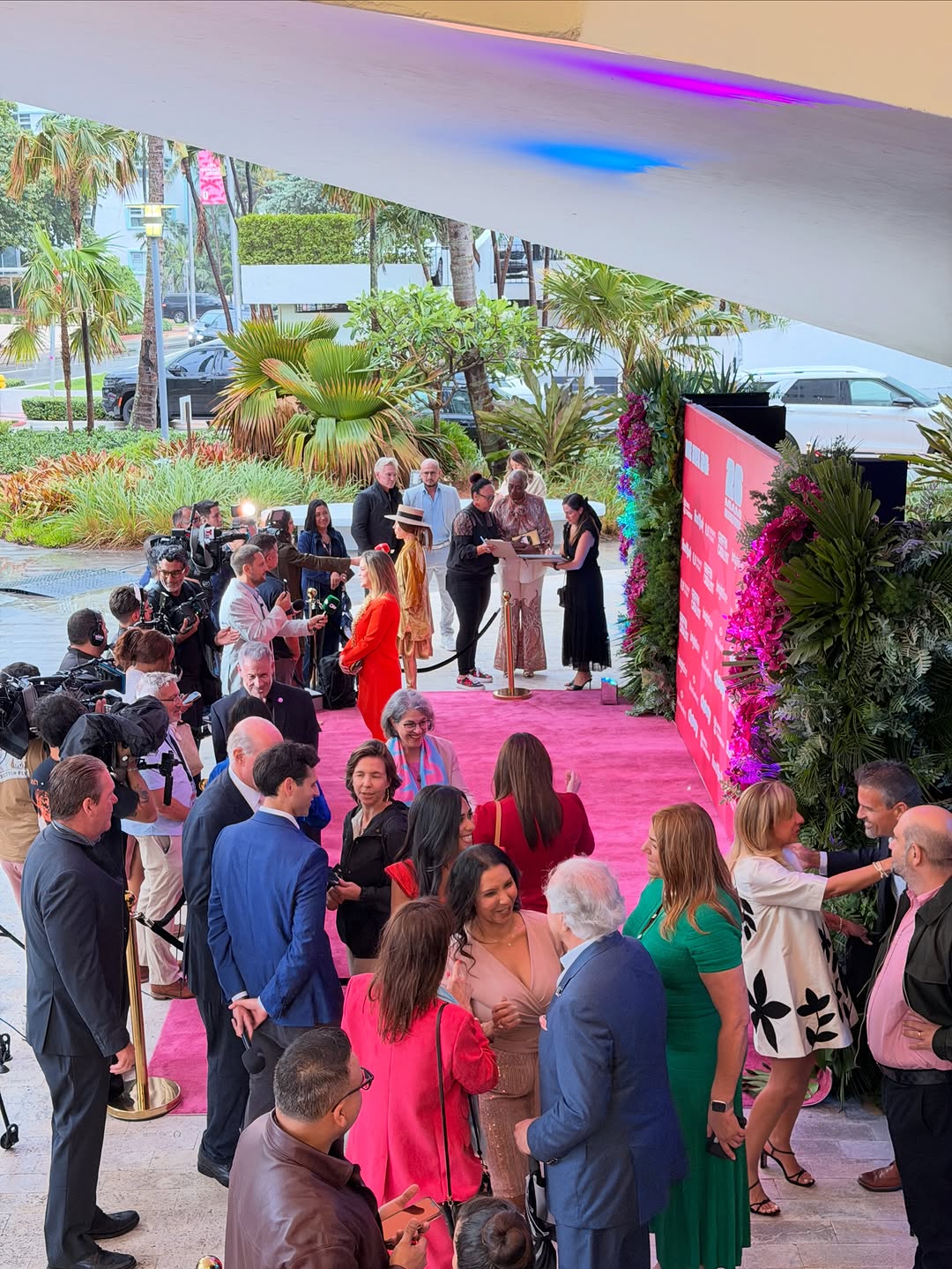 FIFA World Cup 2026 Miami red carpet press event